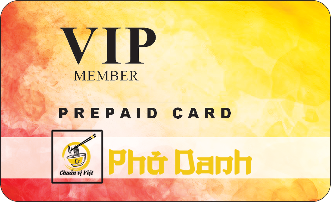 THE PREPAID CARD PHO DANH